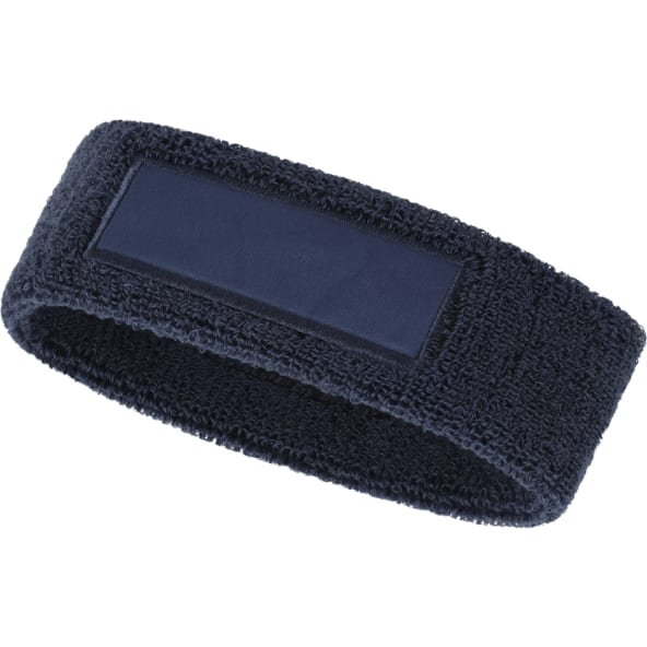 Cinta cabeza poliéster elastano con parche central