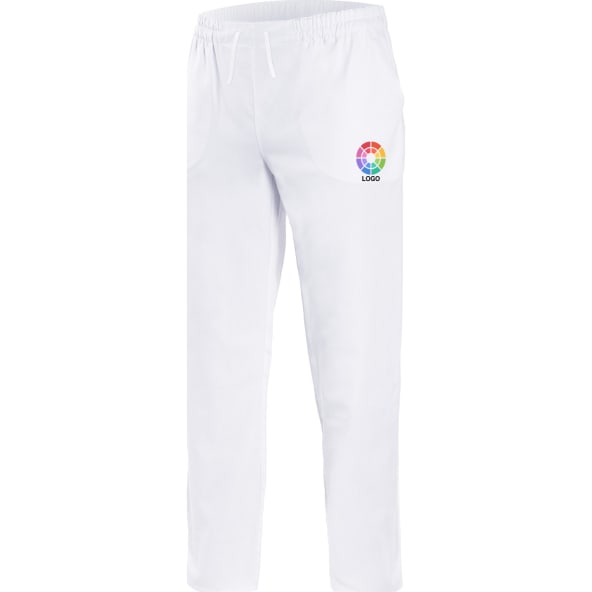 Pantalón de pijama sanitario con goma y cordón Velilla