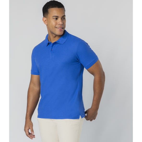 Polo pique 100% algodón manga corta Charles 180