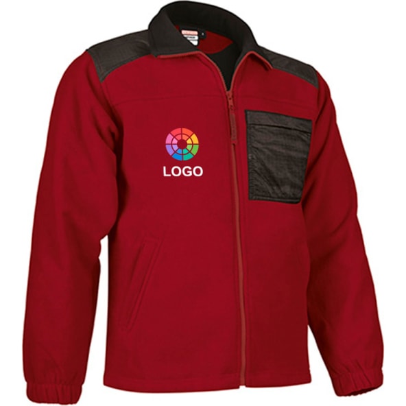 Chaqueta forro polar reforzada nevada Valento 400