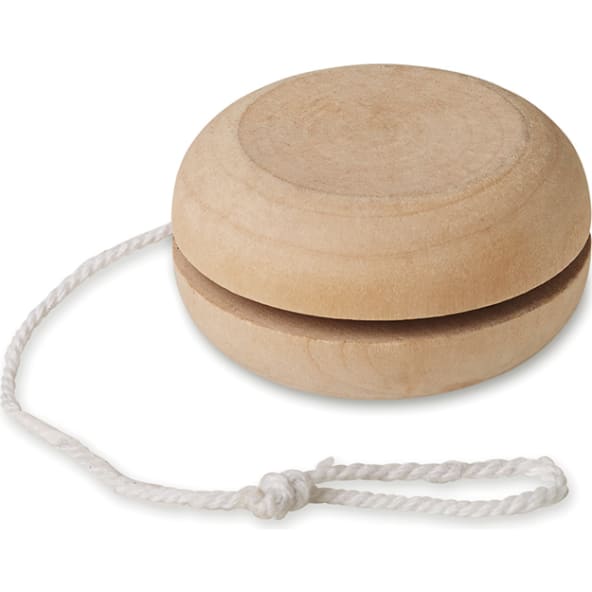 Yoyo de madera pulida