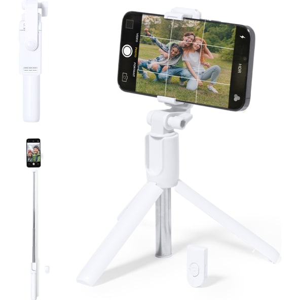 Trípode personalizado de acero inox extensible 5 posiciones