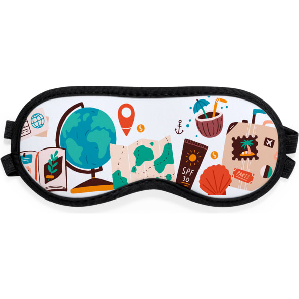 Máscara de viaje soft shell ideal sublimación todo color