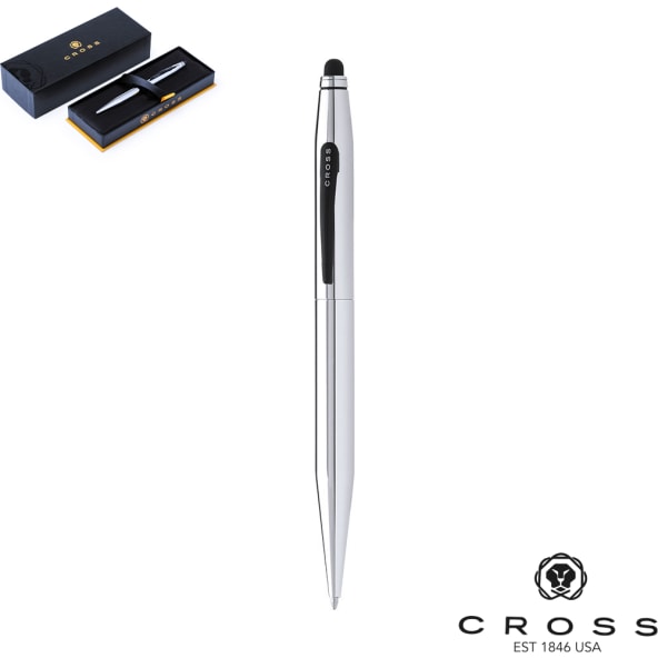 Boligrafo puntero táctil tech 2 diseño bicolor con estuche Cross