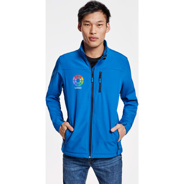 Chaqueta de softshell con interior micropolar Antartida Roly