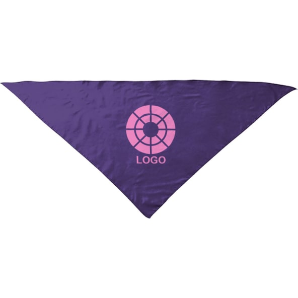 Pañuelo triangular de adulto personalizado de 100x70 cm fiesta Valento