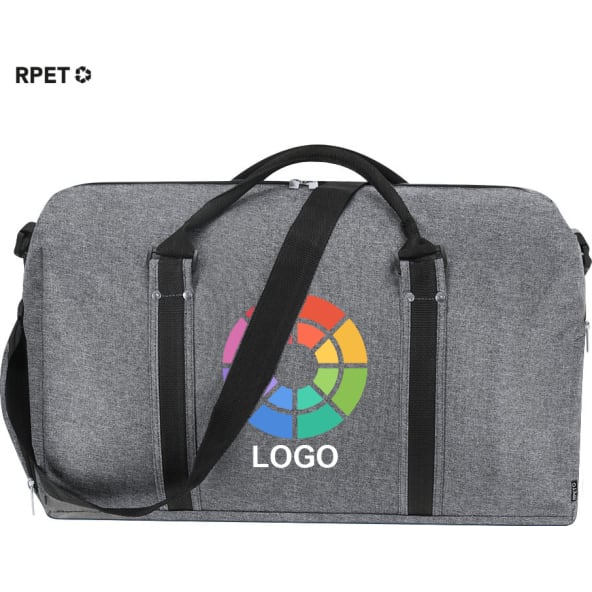 Bolso personalizado eco 600D RPET con portazapatos