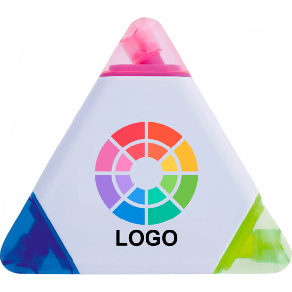 Set de 3 marcadores triangular