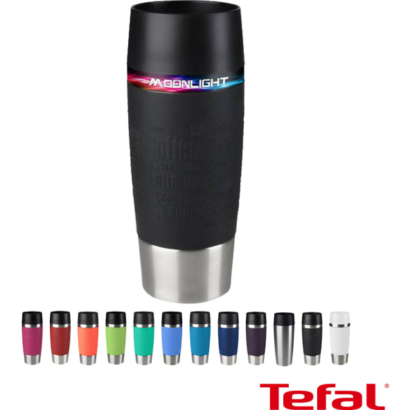 Vaso termo de acero inox. con cierre hermético travel mug (360 ml) Tefal