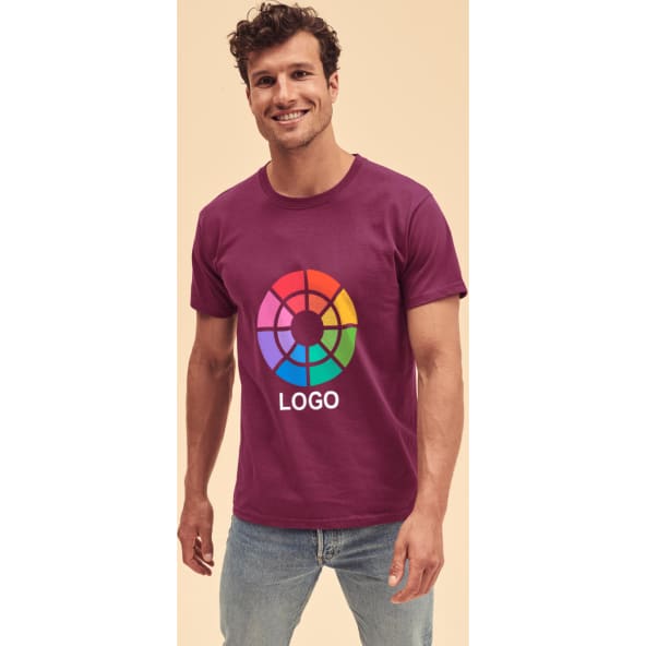 Camiseta manga corta value weight Fruit Of The Loom 165