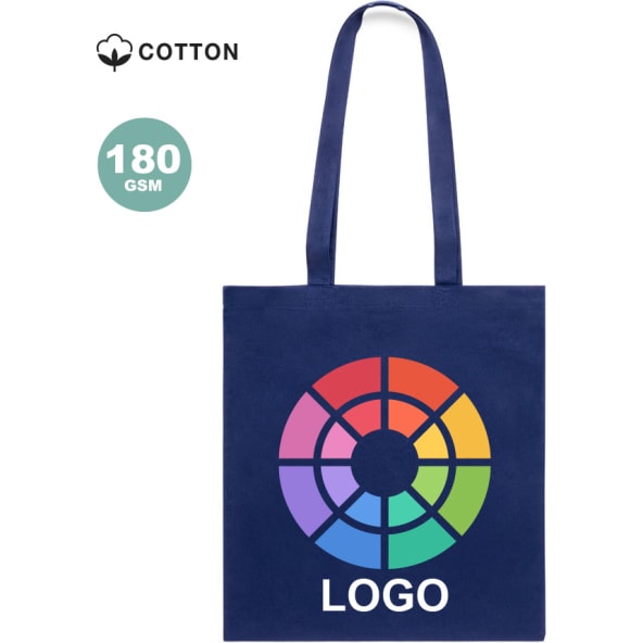Bolsa de tela personalizada de algodón 180g/m2 de colores