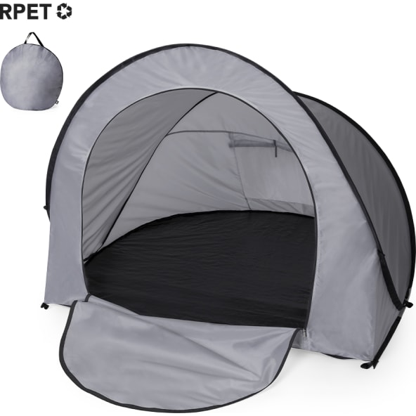 Tienda campaña publicitaria automontable RPET para 2 personas