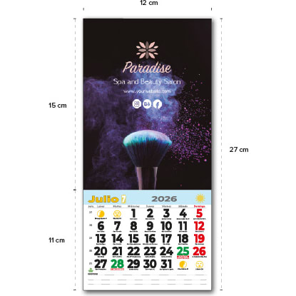 Pack 12/24/36/48/96 Uds Calendario Magnético Infantil para Pintar – Calendario Imán Nevera 2026 en Blanco Personalizable – Faldilla 10x20 y 15x20 cm – Manualidades Creativas, Educativa (15x10 cm