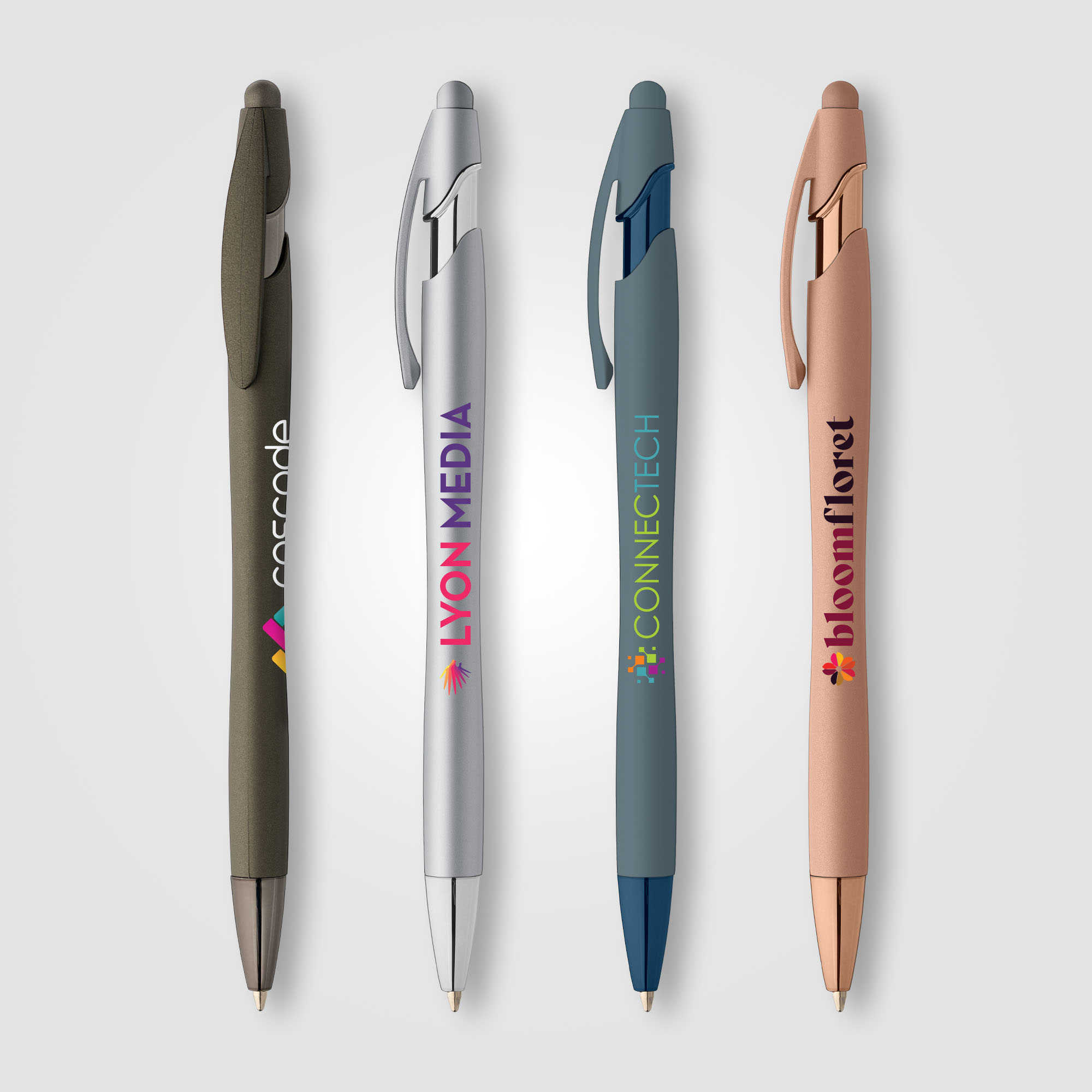 La Jolla Softy Monochrome Metallic Pen