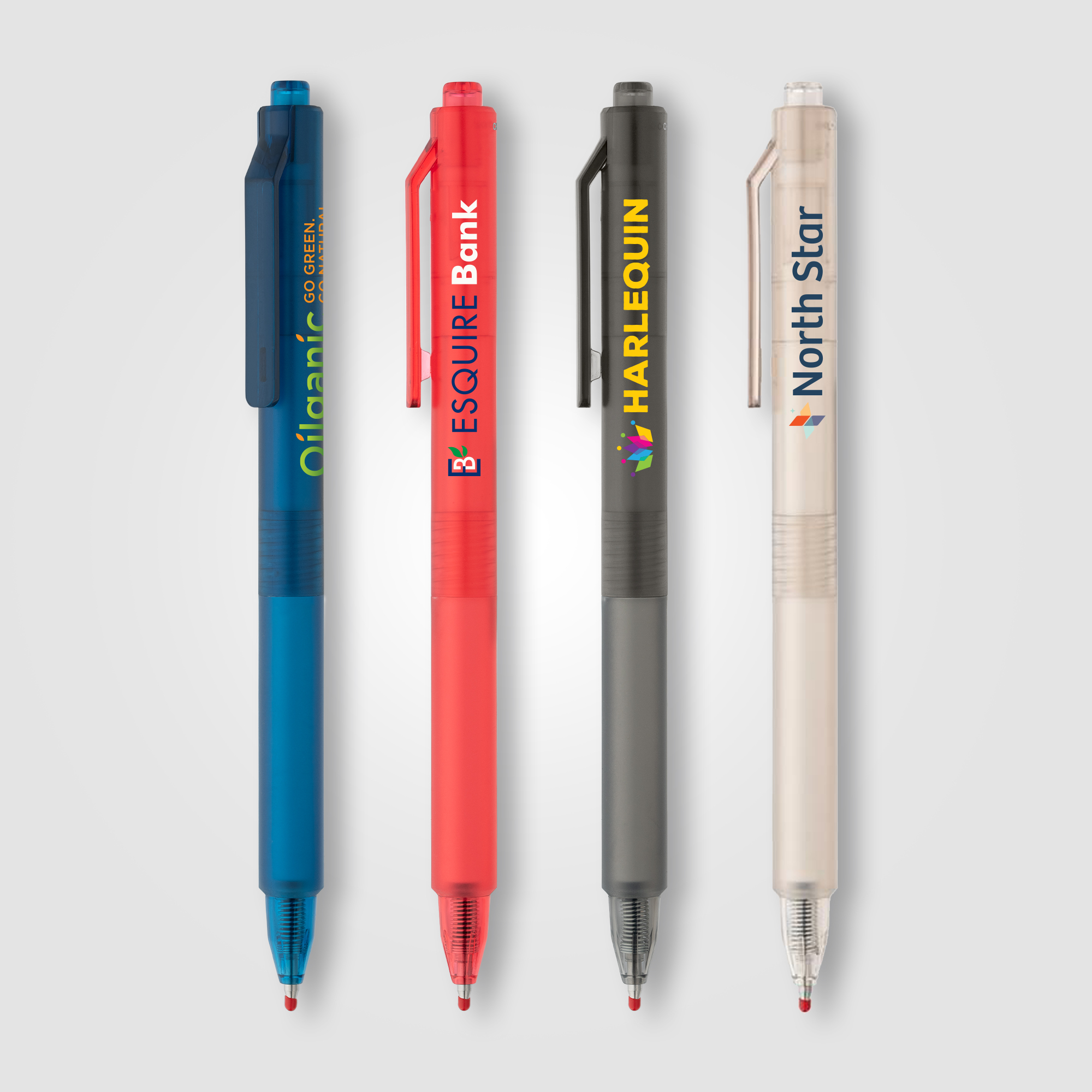 Nomi Recycled Plastic Translucent Gel Pen