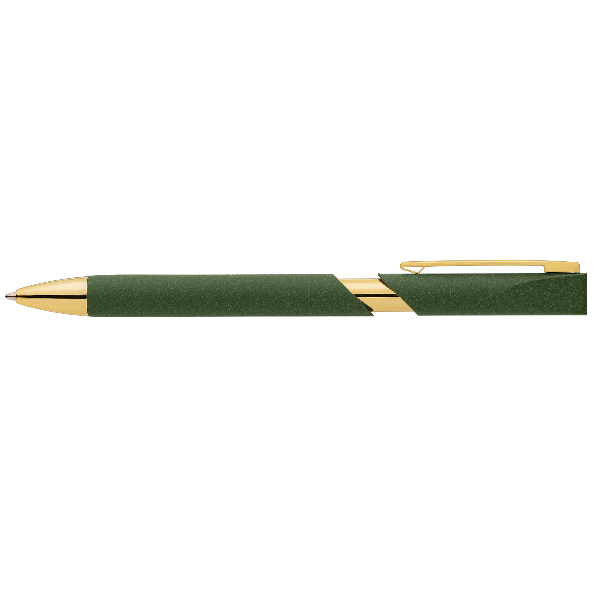 Aurelia Recycled Plastic Gold Trim Pen