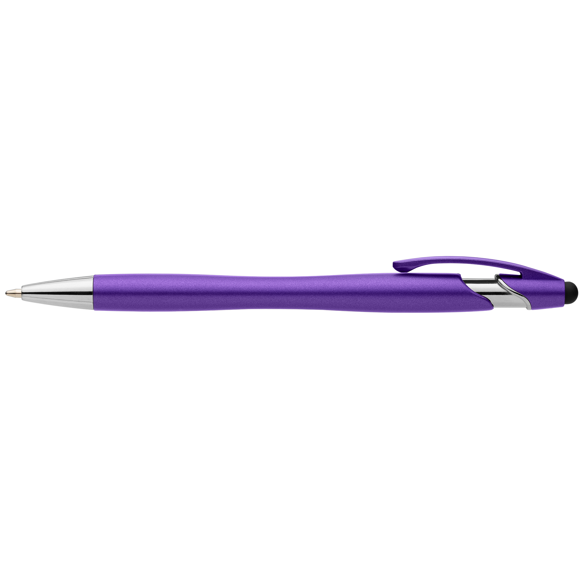 La Jolla Recycled Plastic Metallic Stylus Pen