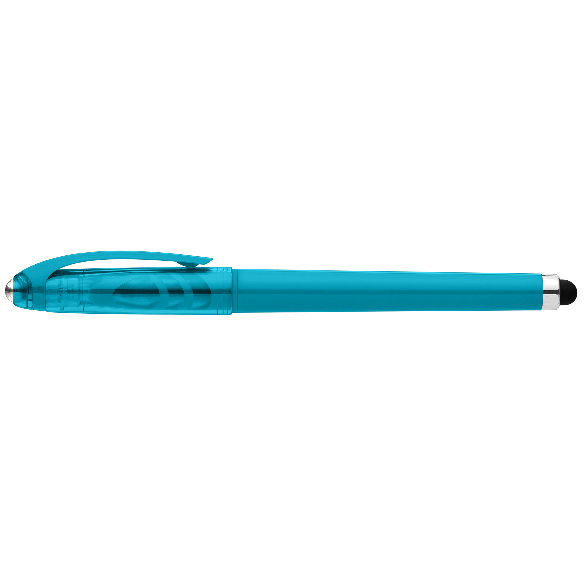 Prism Recycled Plastic Fidget Ball Stylus Gel Pen