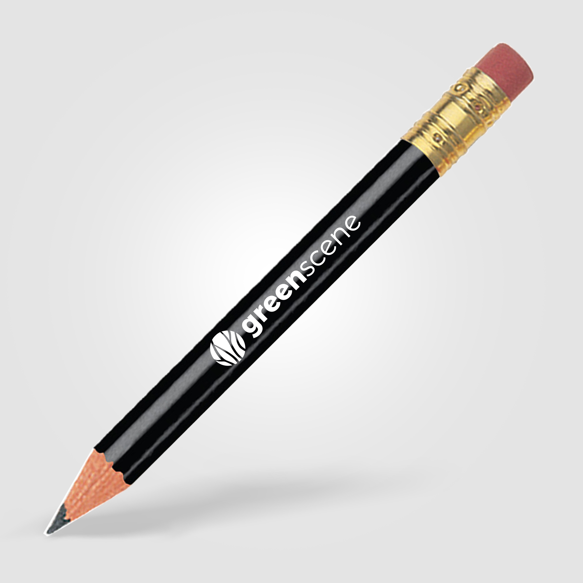 Golf Pencil (Round, Eraser)