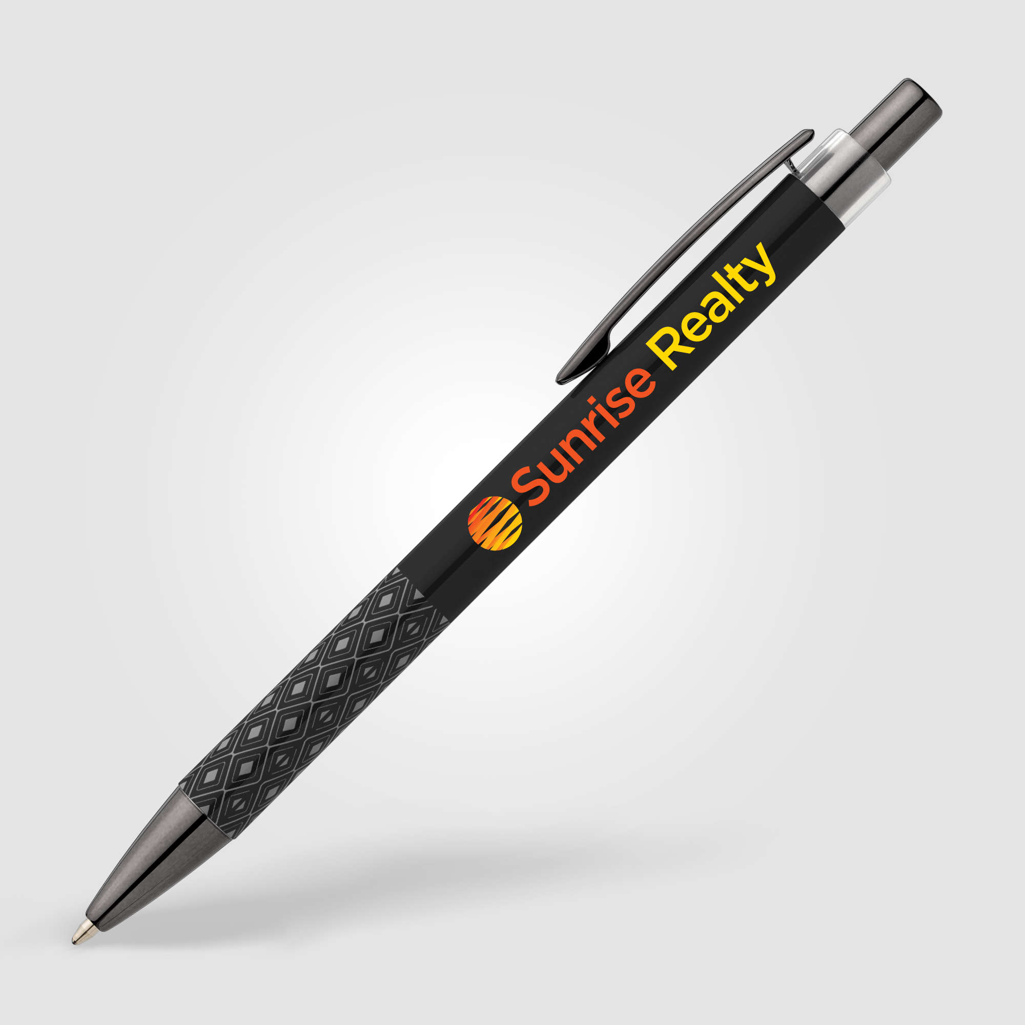 Norin Recycled Aluminum Printed Grip Pen