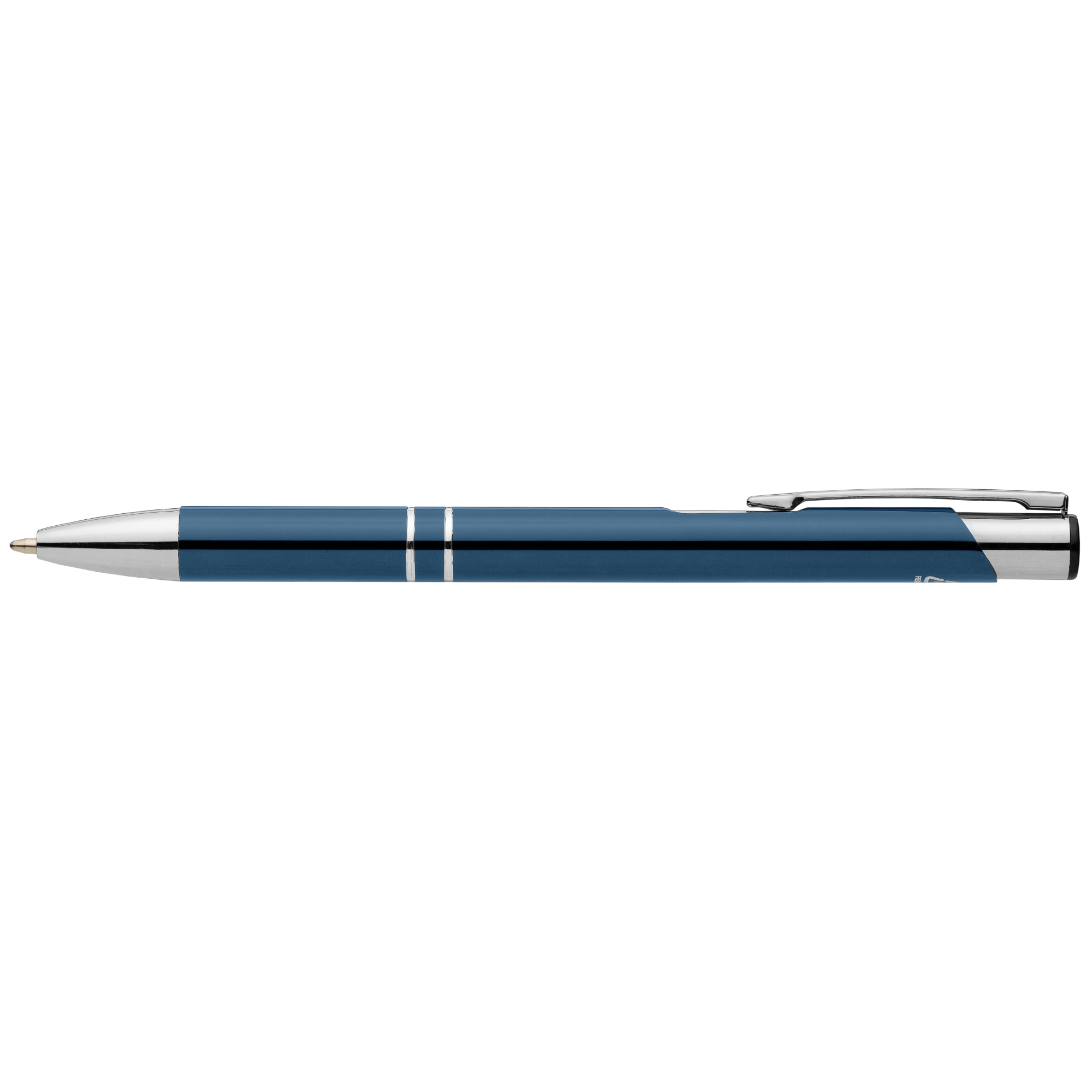 Tres-Chic Recycled Aluminium Metallic Chrome Trim Pen