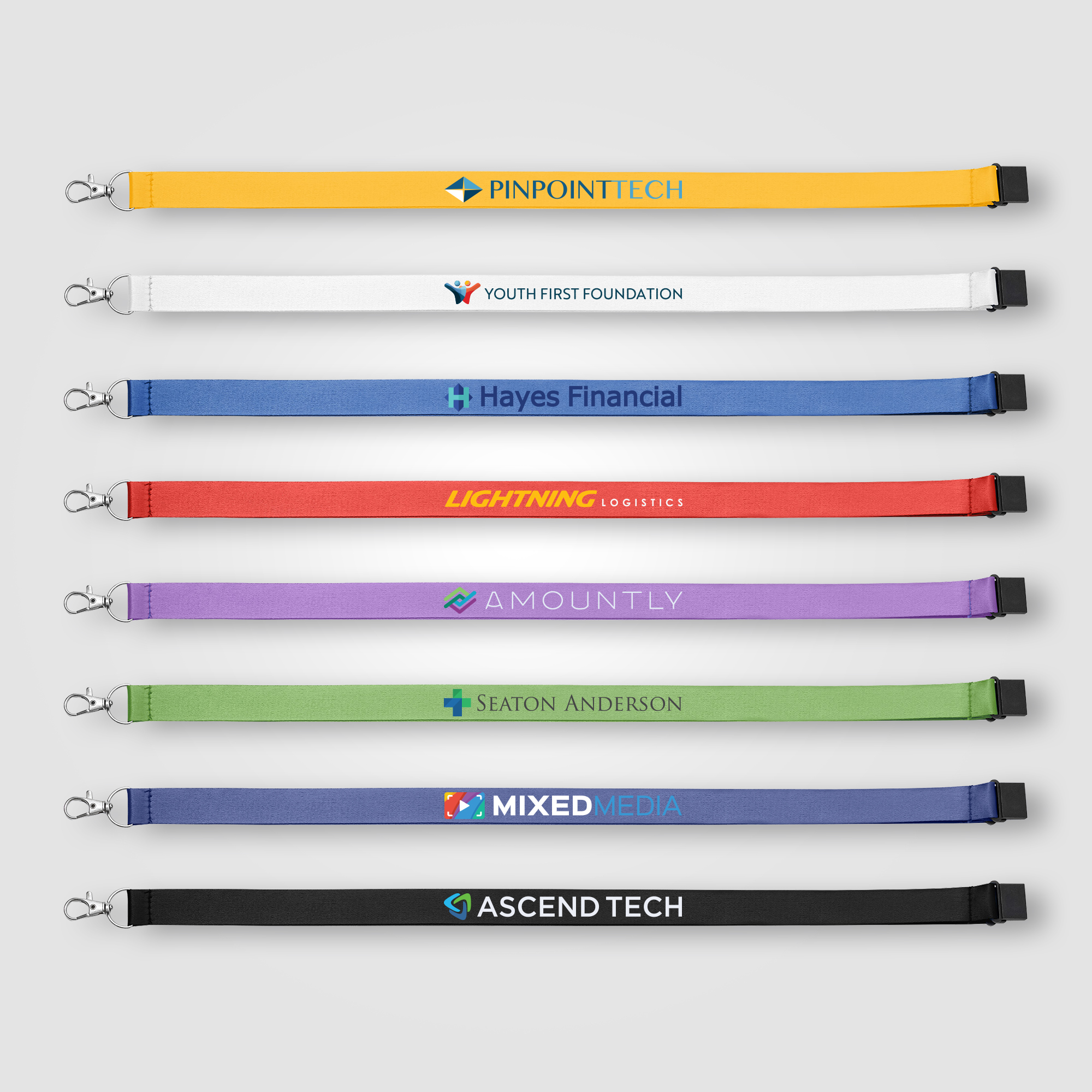 Elix rPET Breakaway Lanyard