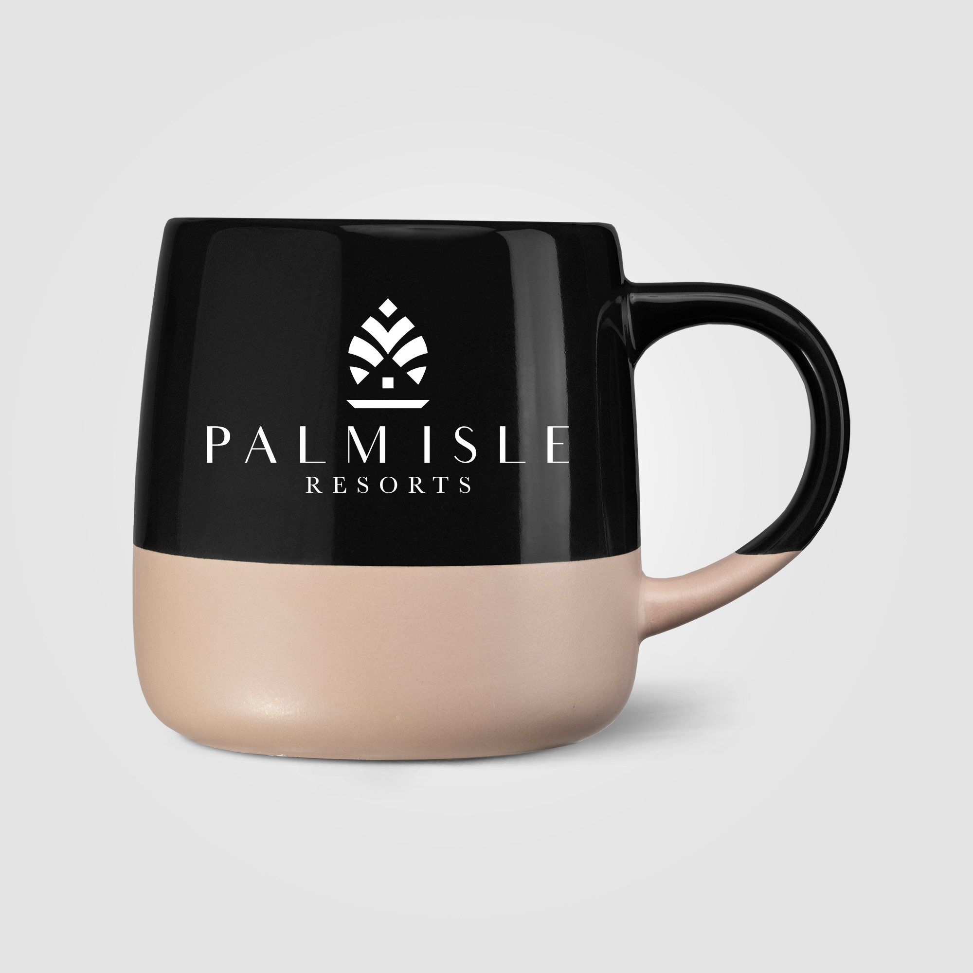 Atlas Ceramic Color Block Mug - 15 oz.