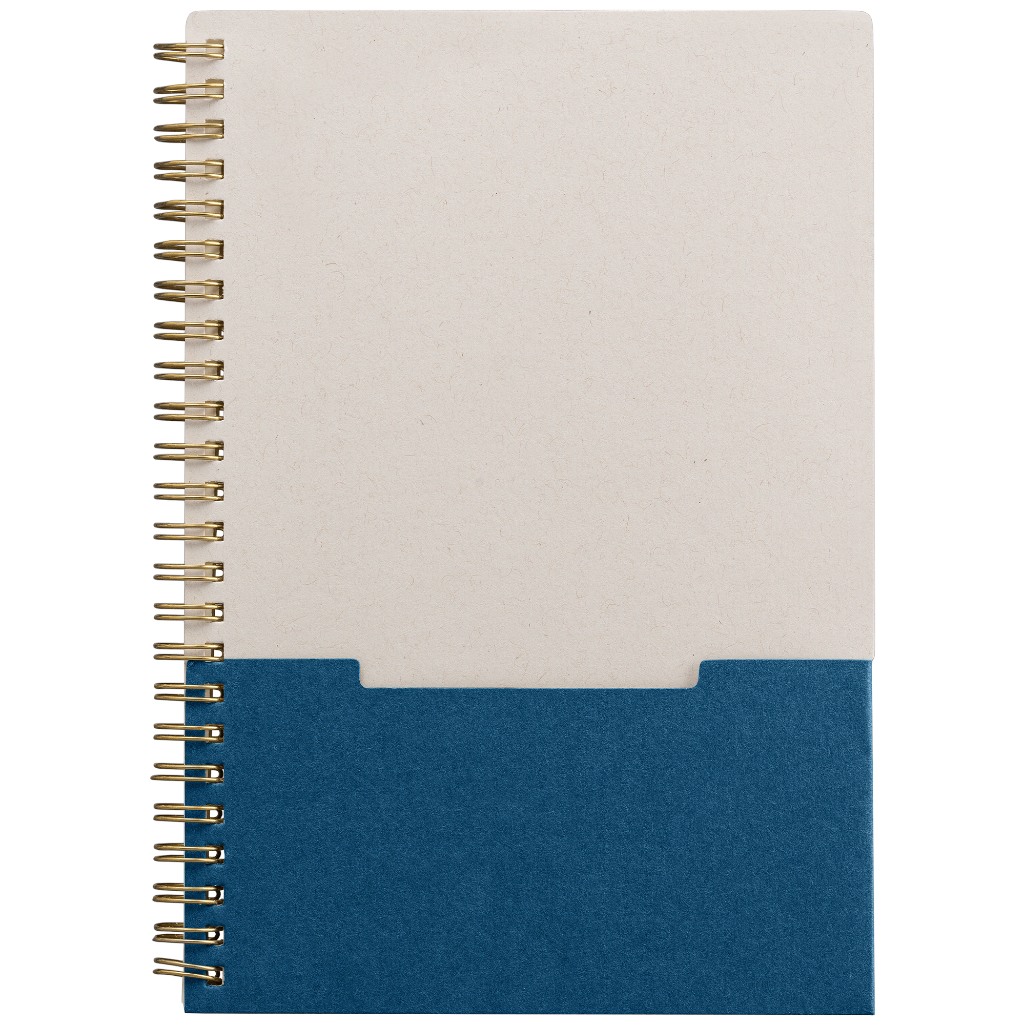 Lino FSC Paper Spiral Binding Vertical Pocket Notebook – A5