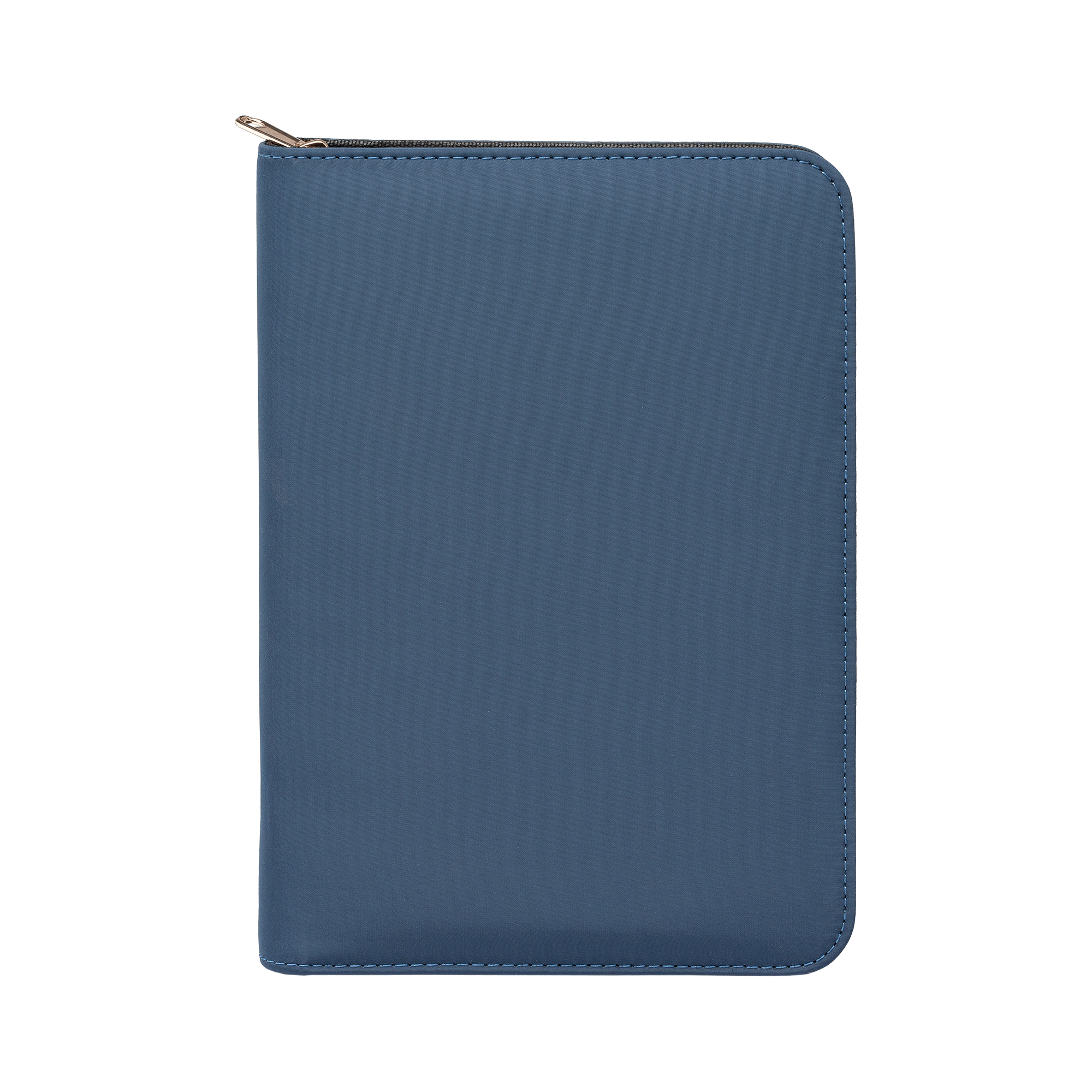 Aurelia Recycled Gold Zip Portfolio – A5
