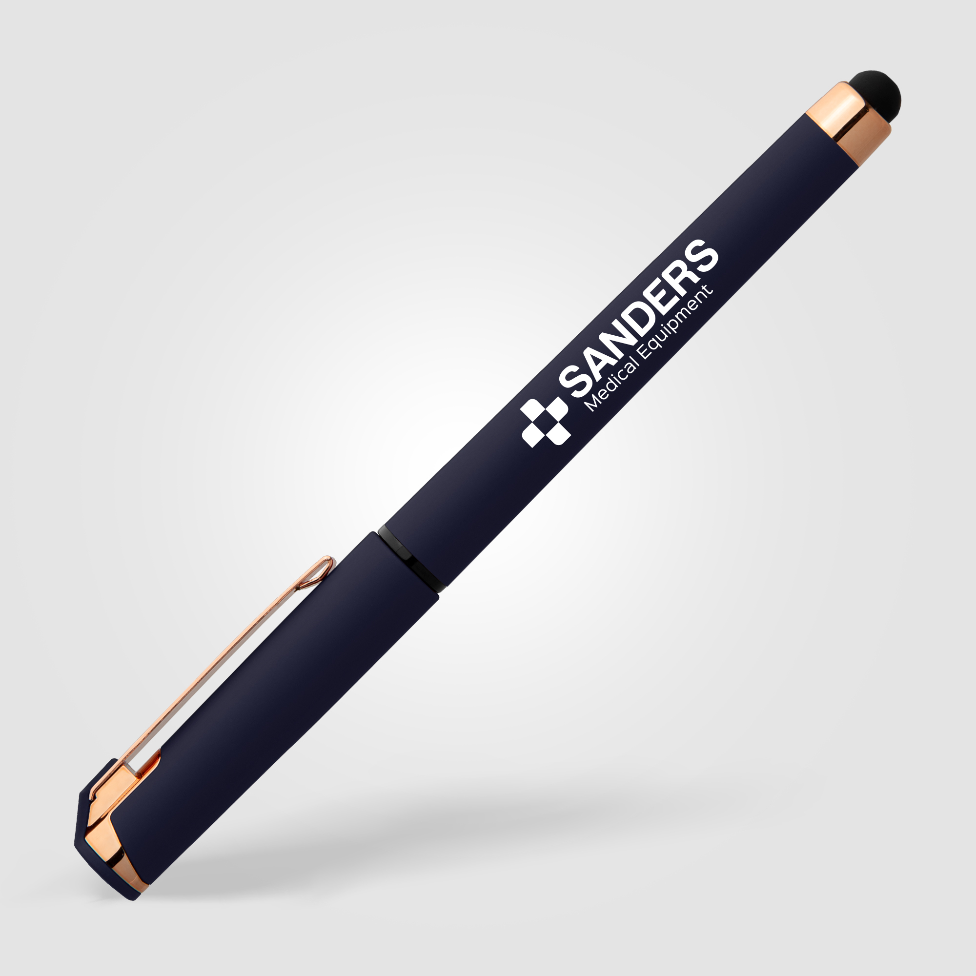 Islander Softy Rose Gold Gel Pen w/ Stylus 28