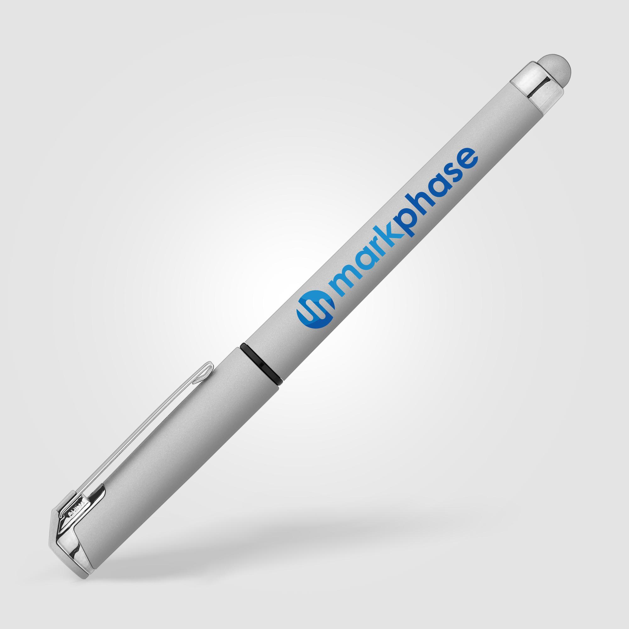 Islander Softy Monochrome Metallic Stylus Gel Pen