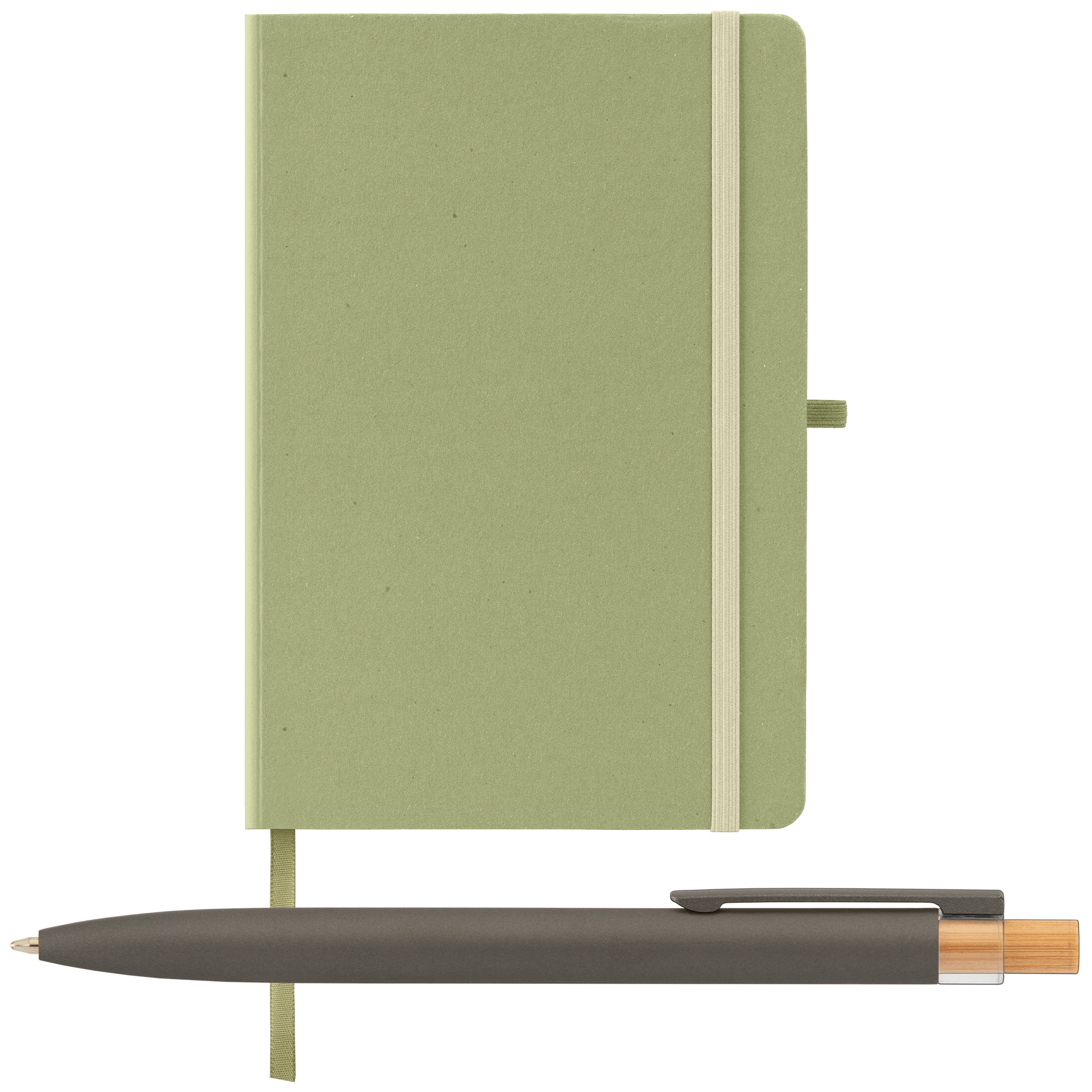 Terra Recycled Milk Carton Hard Cover A5 Notebook & Reborn Pen Set