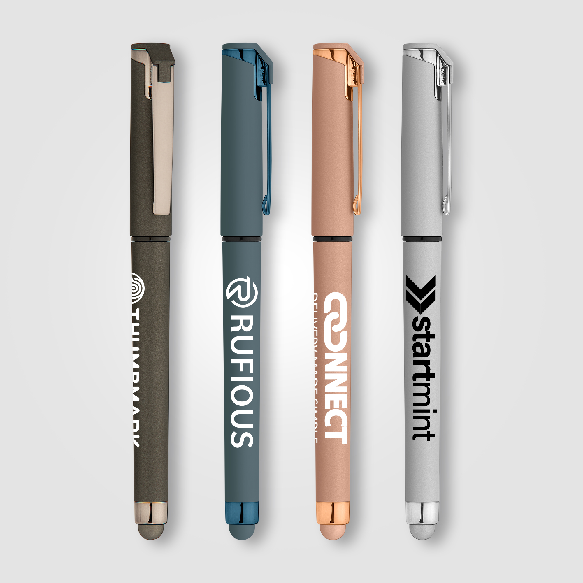 Islander Softy Rose Gold Gel Pen w/ Stylus 35