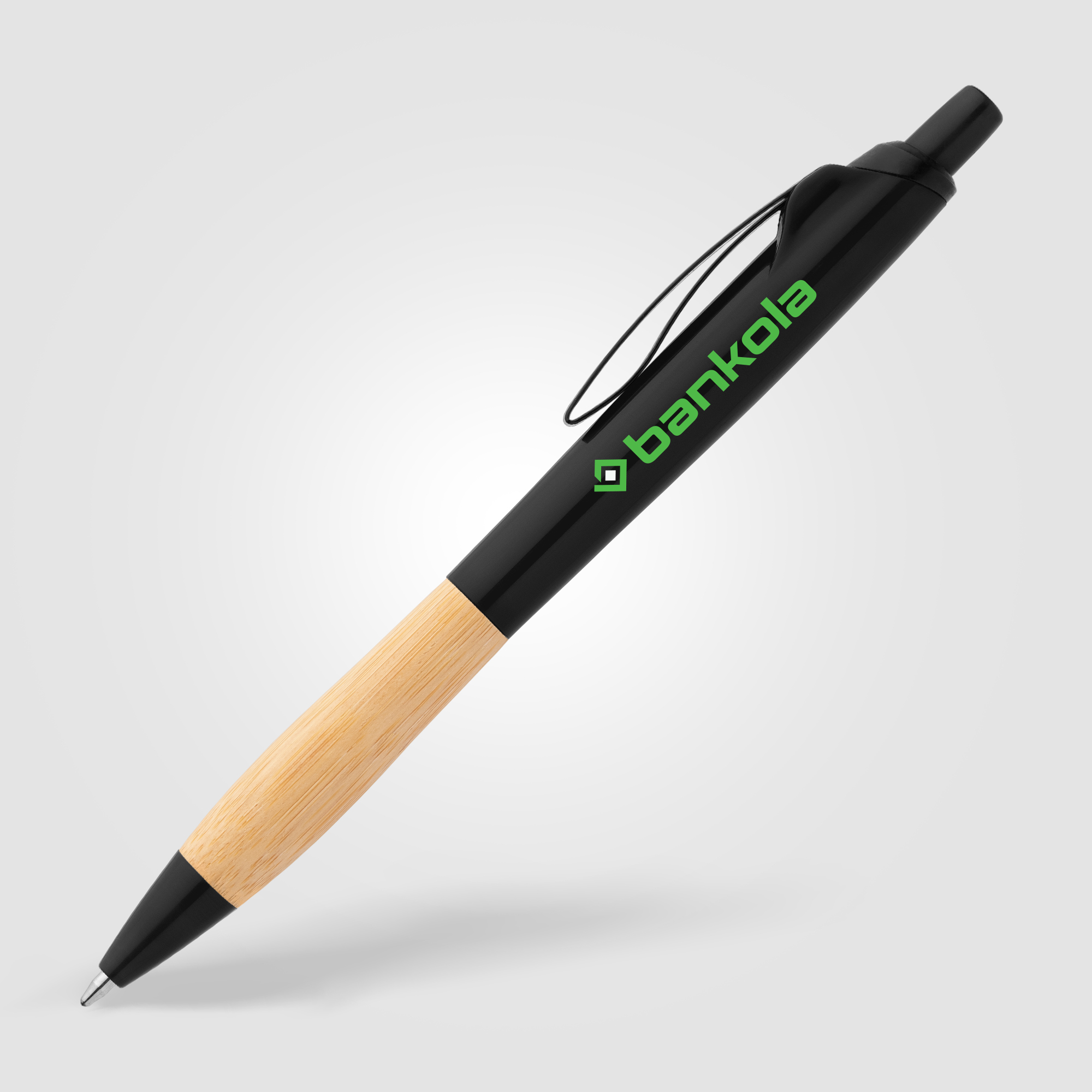 Crest Recycled Plastic Curvy Pen
