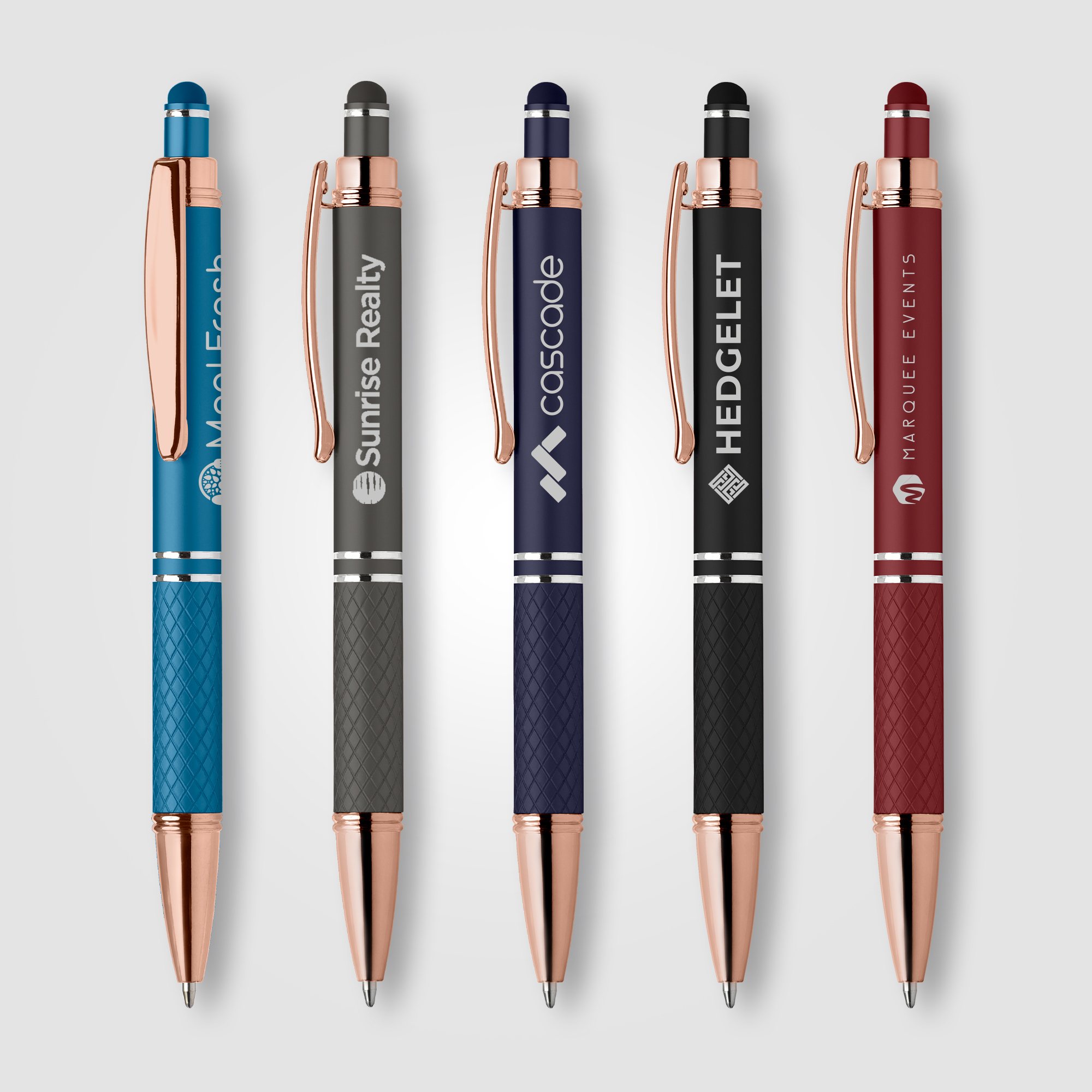Phoenix Softy Rose Gold Classic Pen w/ Stylus 6