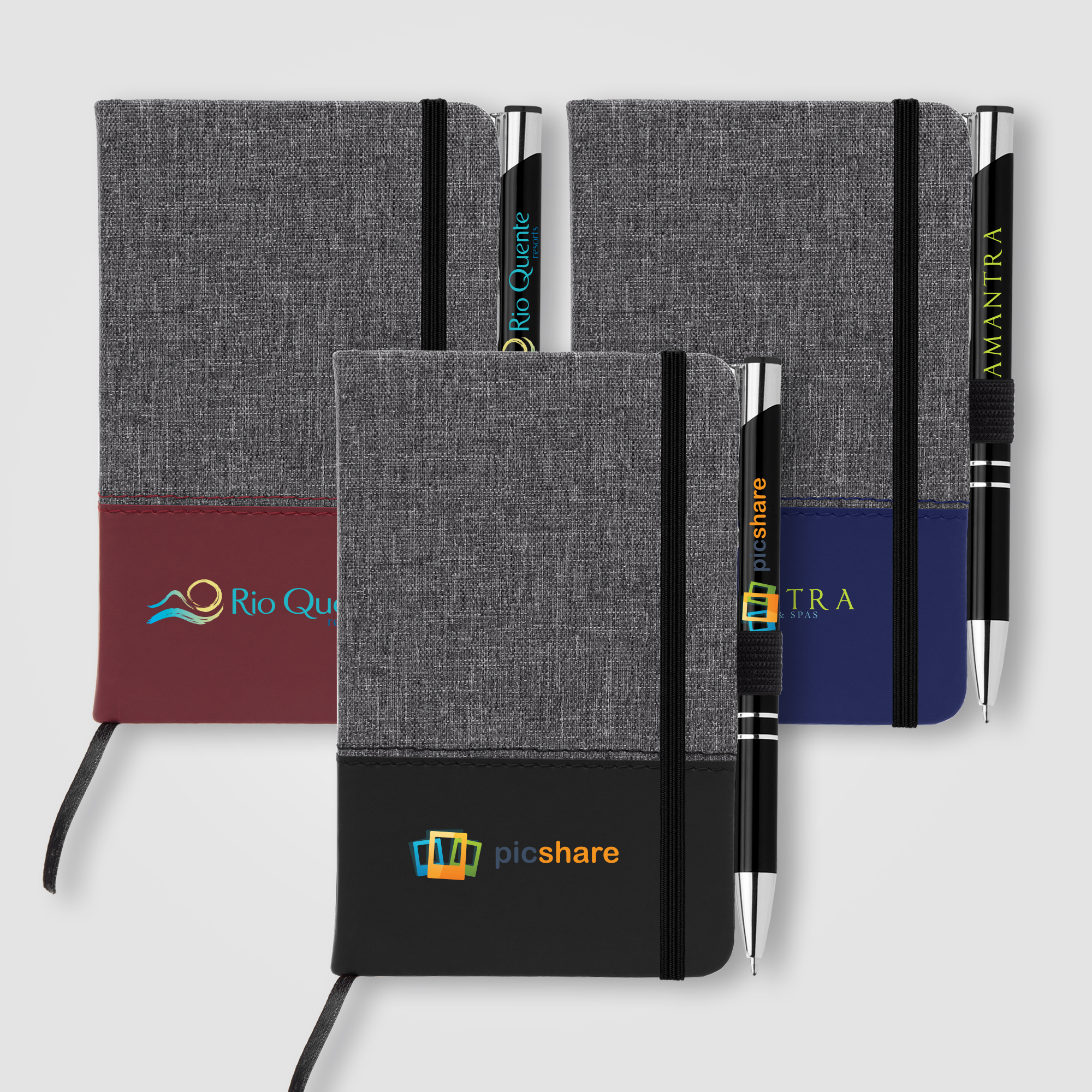 Twain Notebook & Tres-Chic Pen Gift Set 7