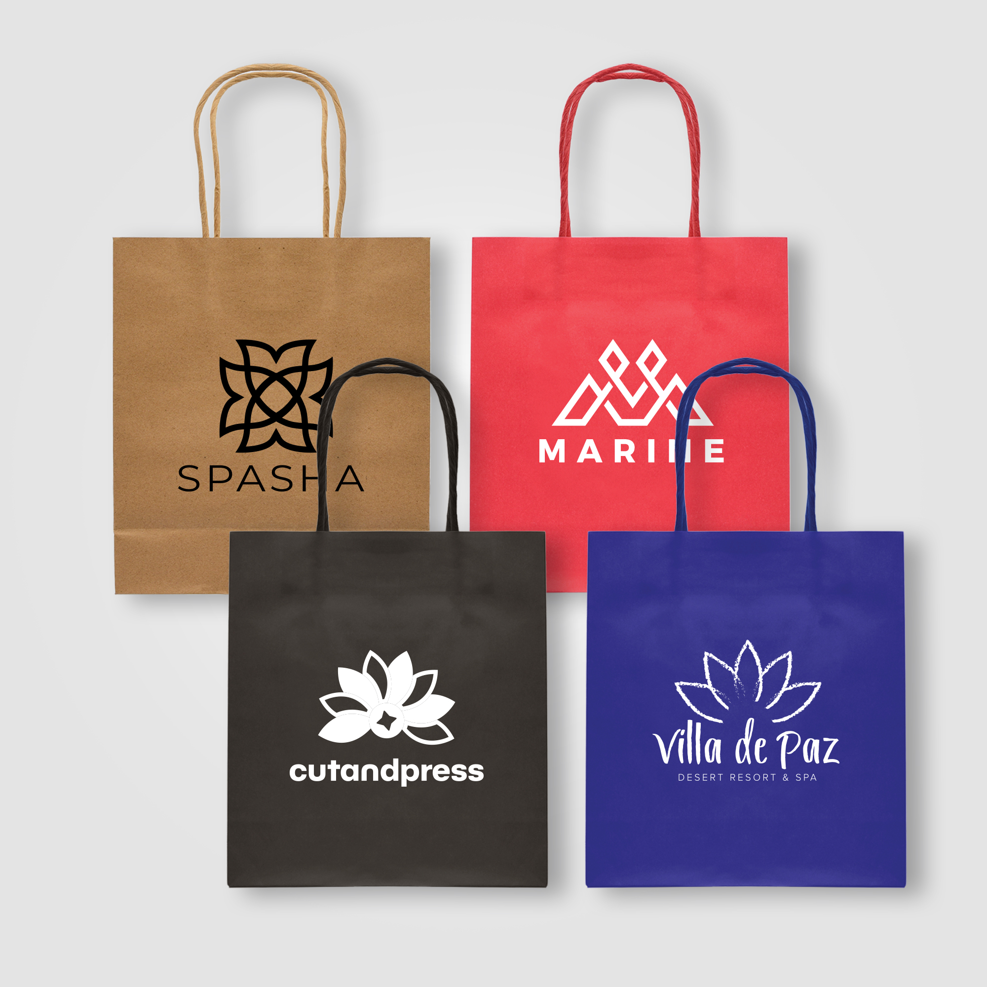 Kraft Paper Bag - 7.5''w x 8.3''h