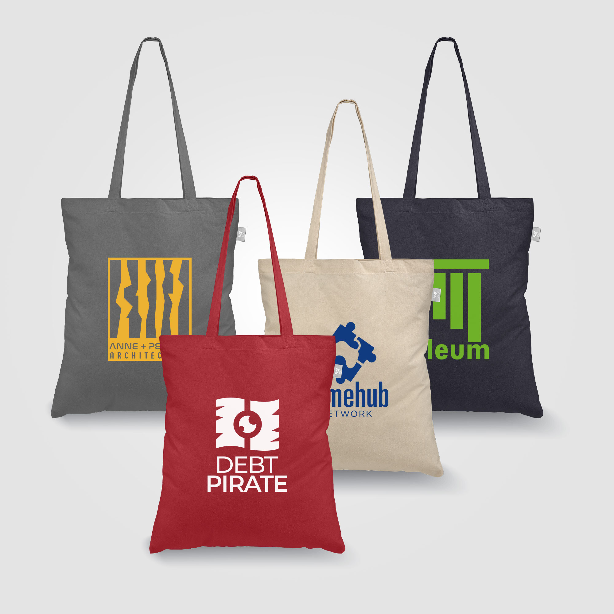 Geo - 5 oz. Recycled Cotton Tote Bag, custom tote bag with logo imprint 28
