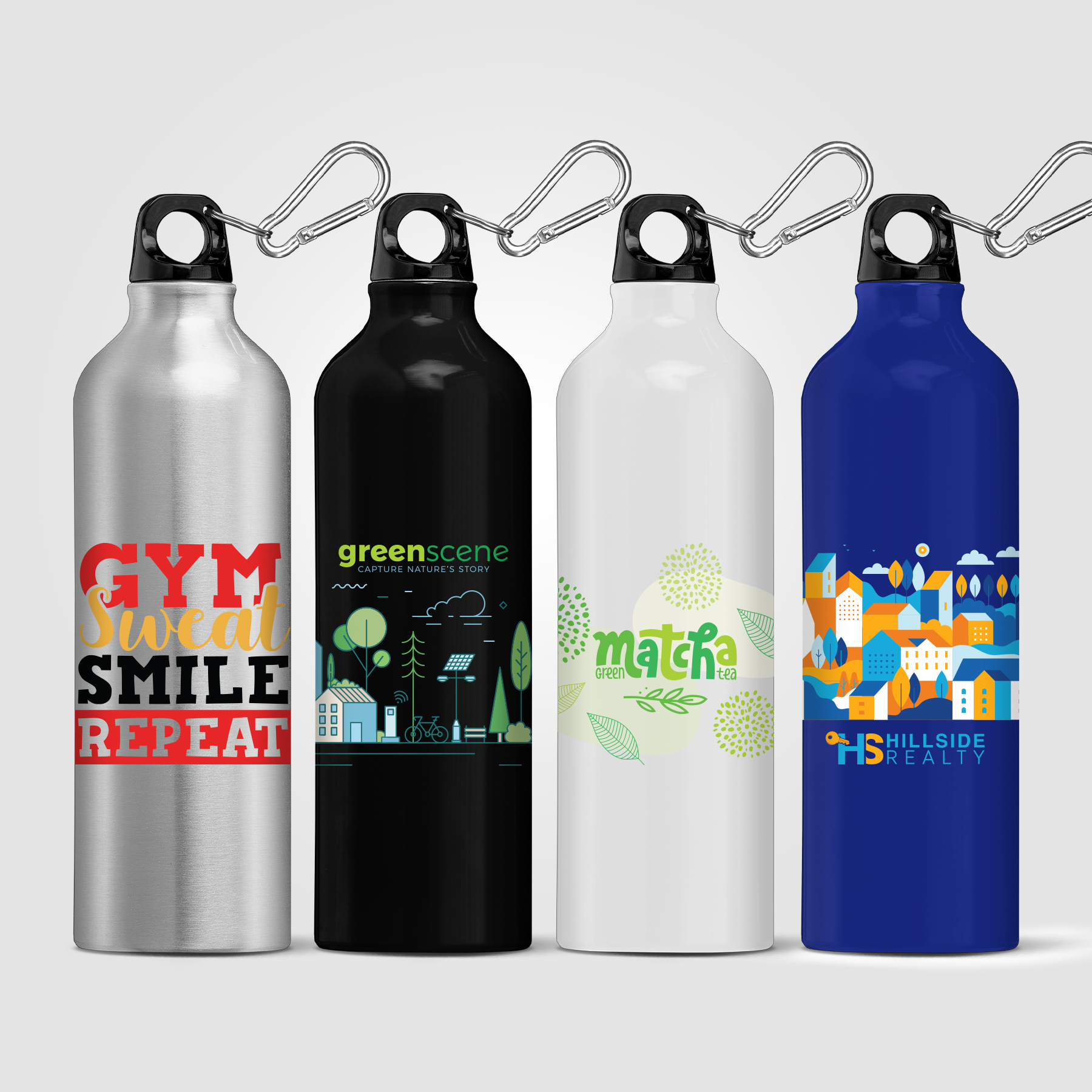 Portland Plus - 27 oz. Aluminum Water Bottle, custom water bottle with logo imprint 17