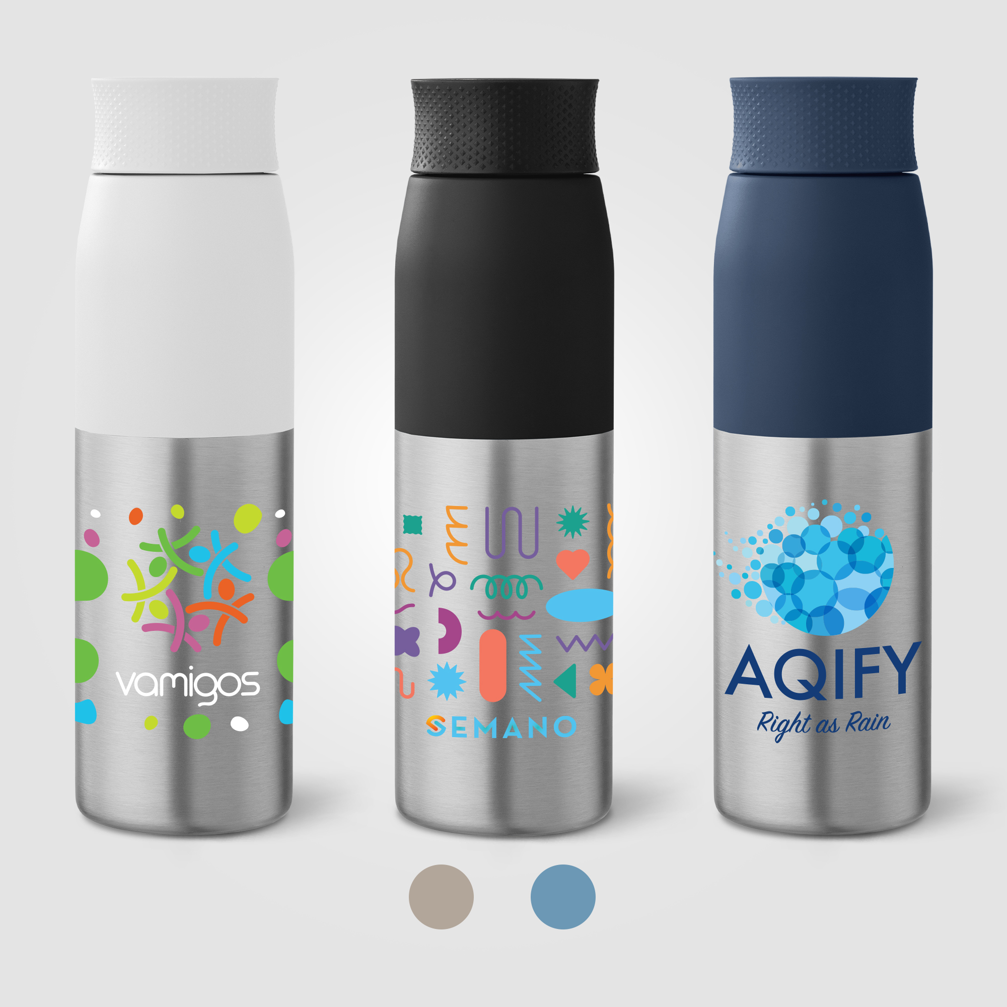 Borealis - 22 oz. Recycled Stainless Steel Twist Lid Bottle