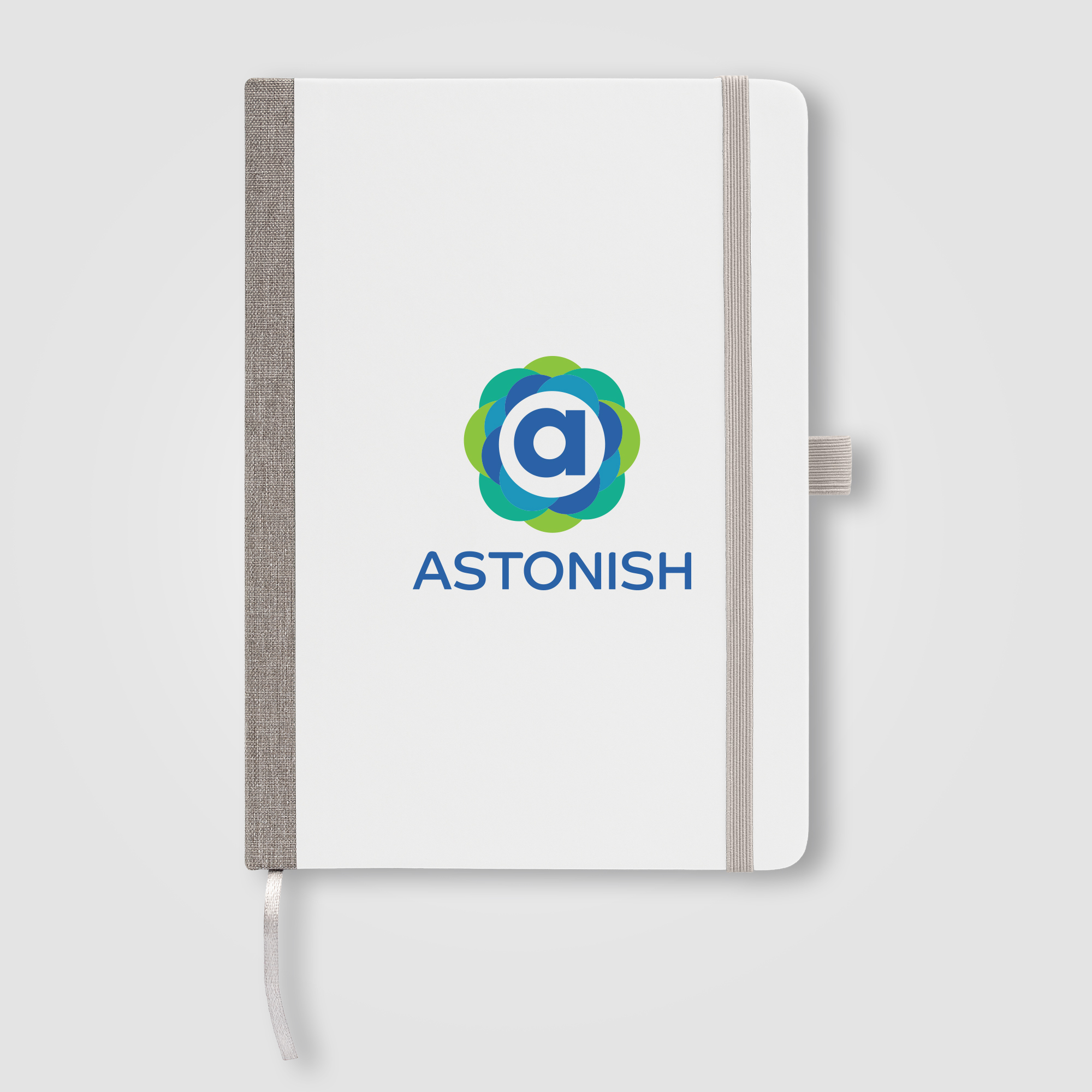 Steinbeck - Recycled Two Tone Hard Cover Notebook 3