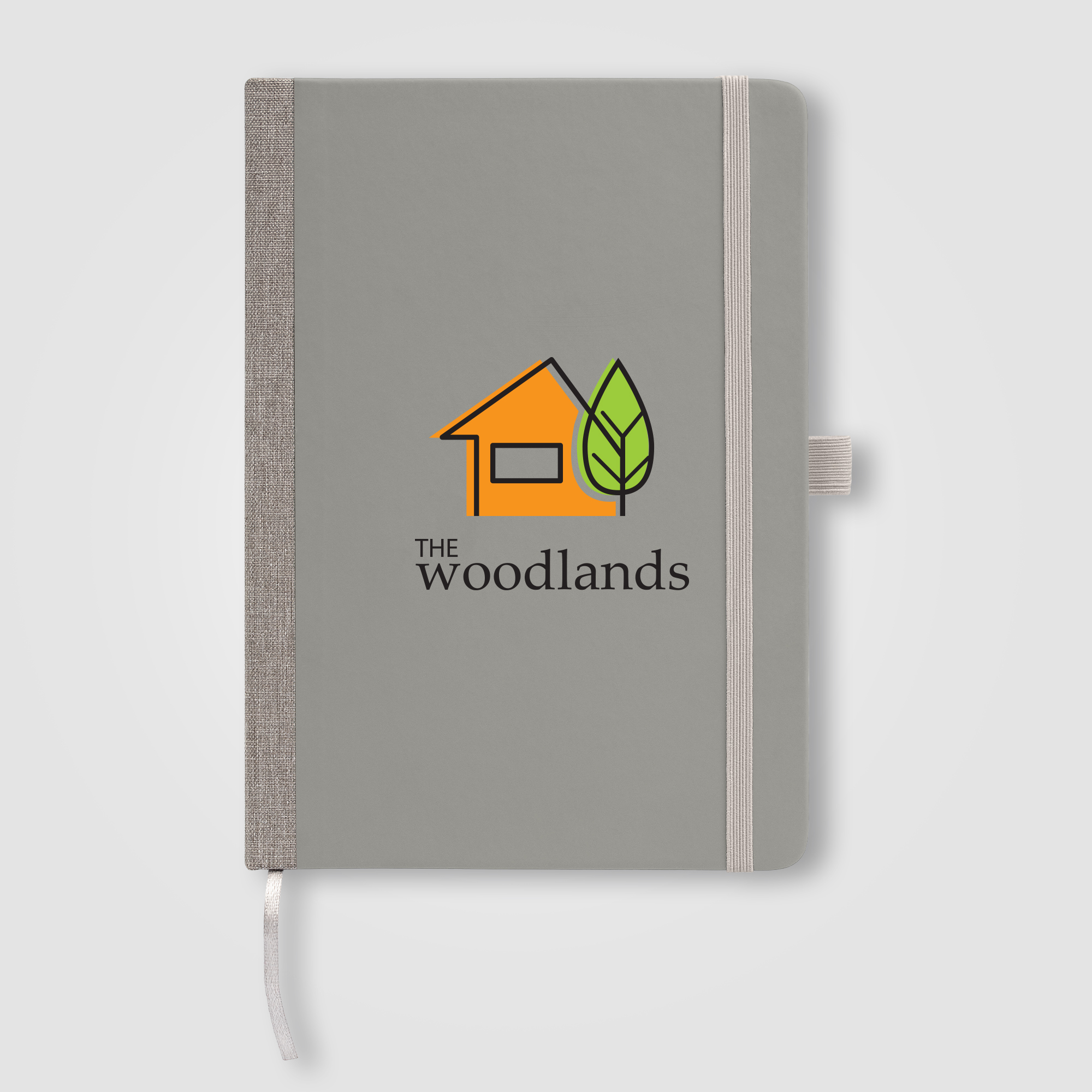 Steinbeck - Recycled Two Tone Hard Cover Notebook 12