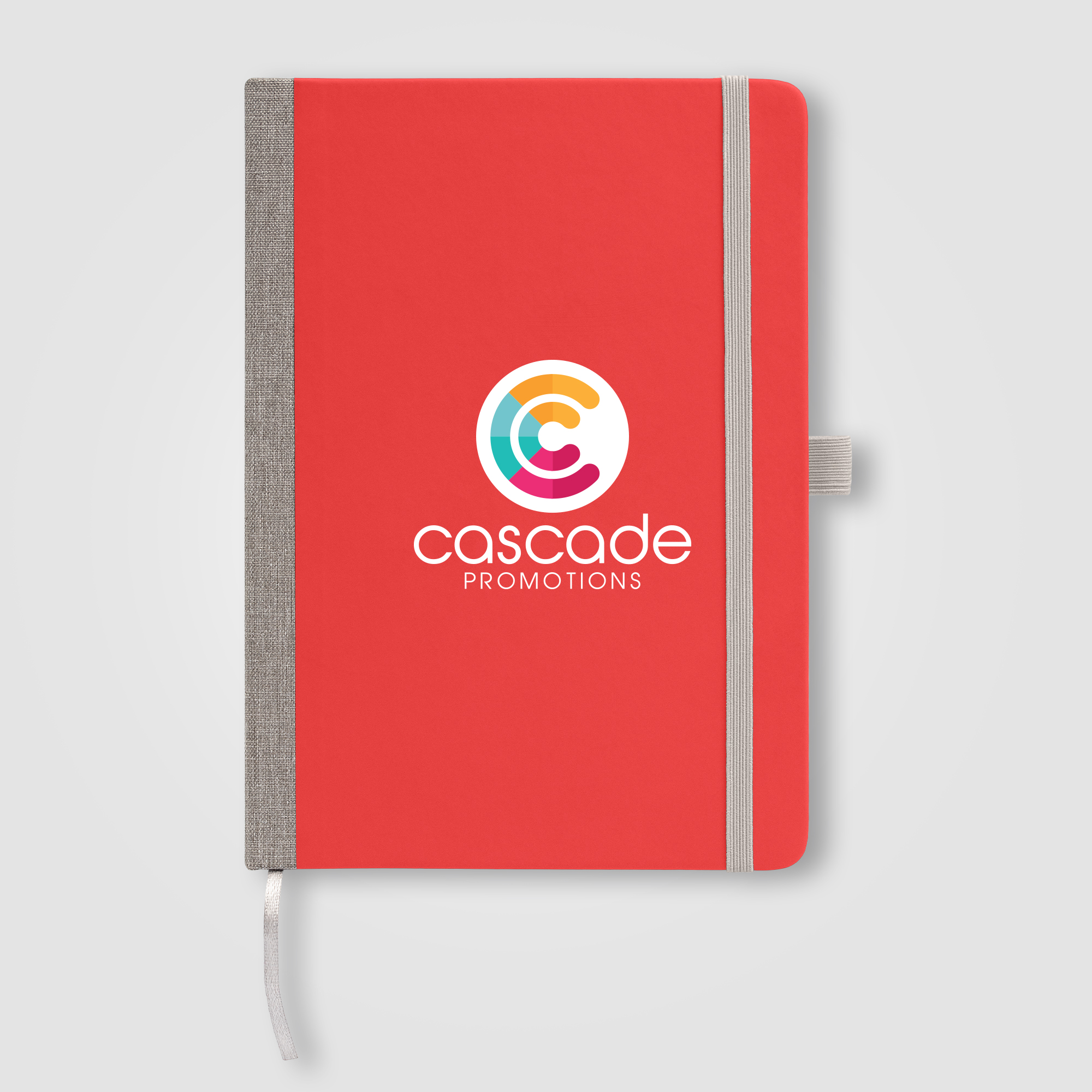 Steinbeck - Recycled Two Tone Hard Cover Notebook 1