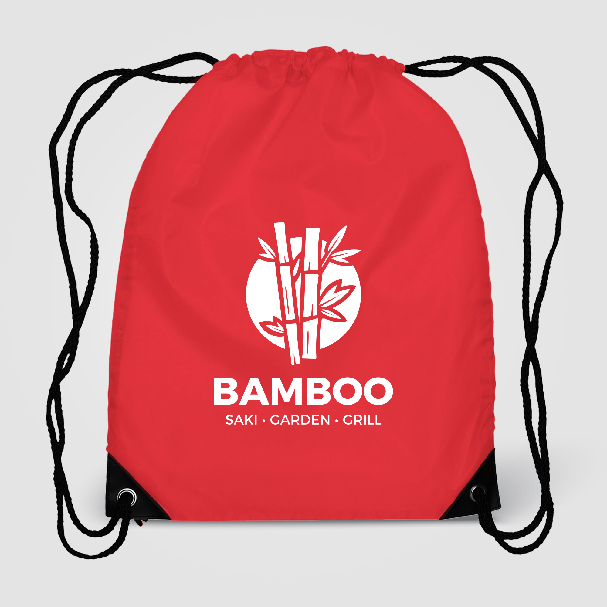 Vilda 210D Polyester Drawstring Backpack - Metallic Imprint 7