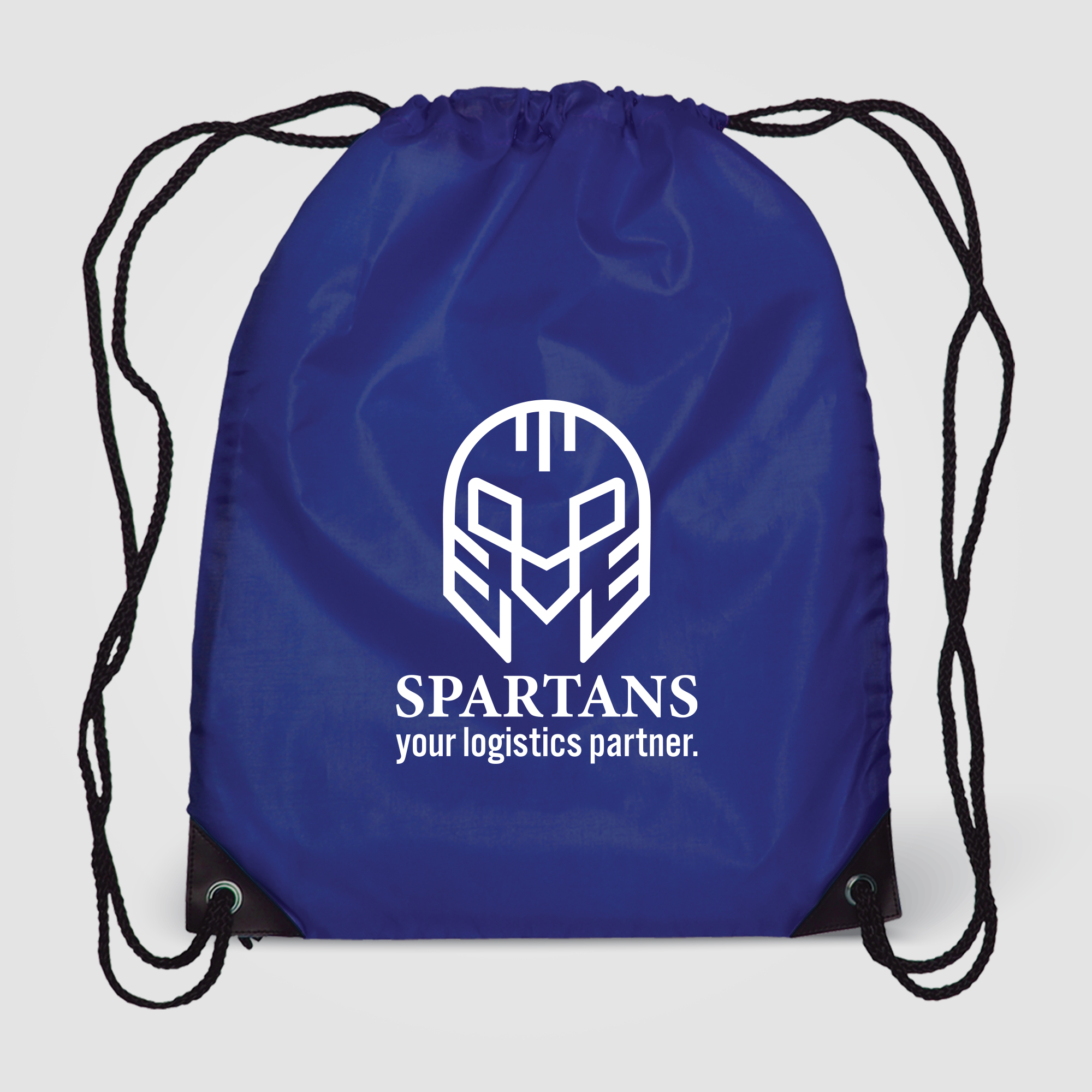 Vilda 210D Polyester Drawstring Backpack - Metallic Imprint 4