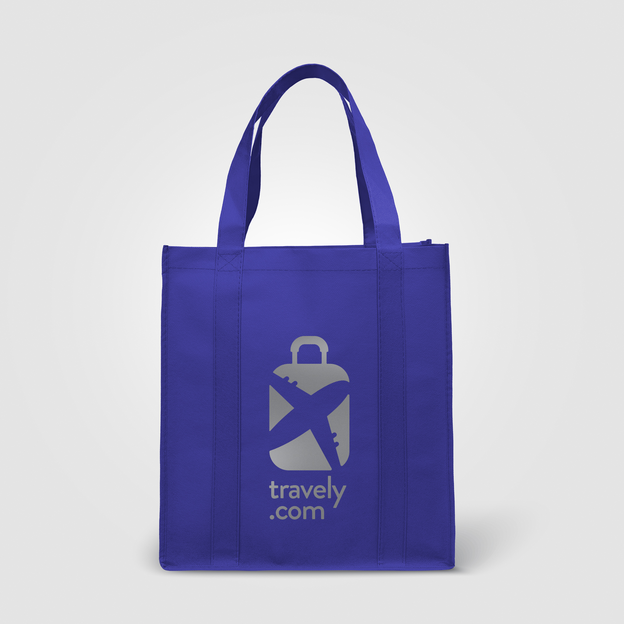 North Park - Non-Woven Shopping Tote Bag - Metallic imprint 5