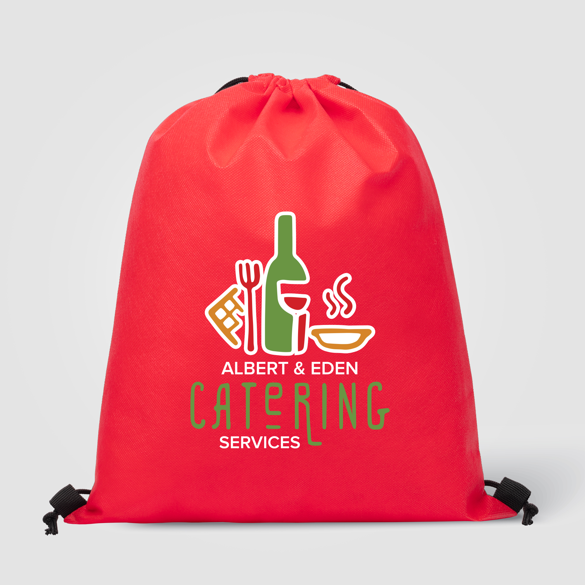 Gateway - Non-Woven Drawstring Backpack 45