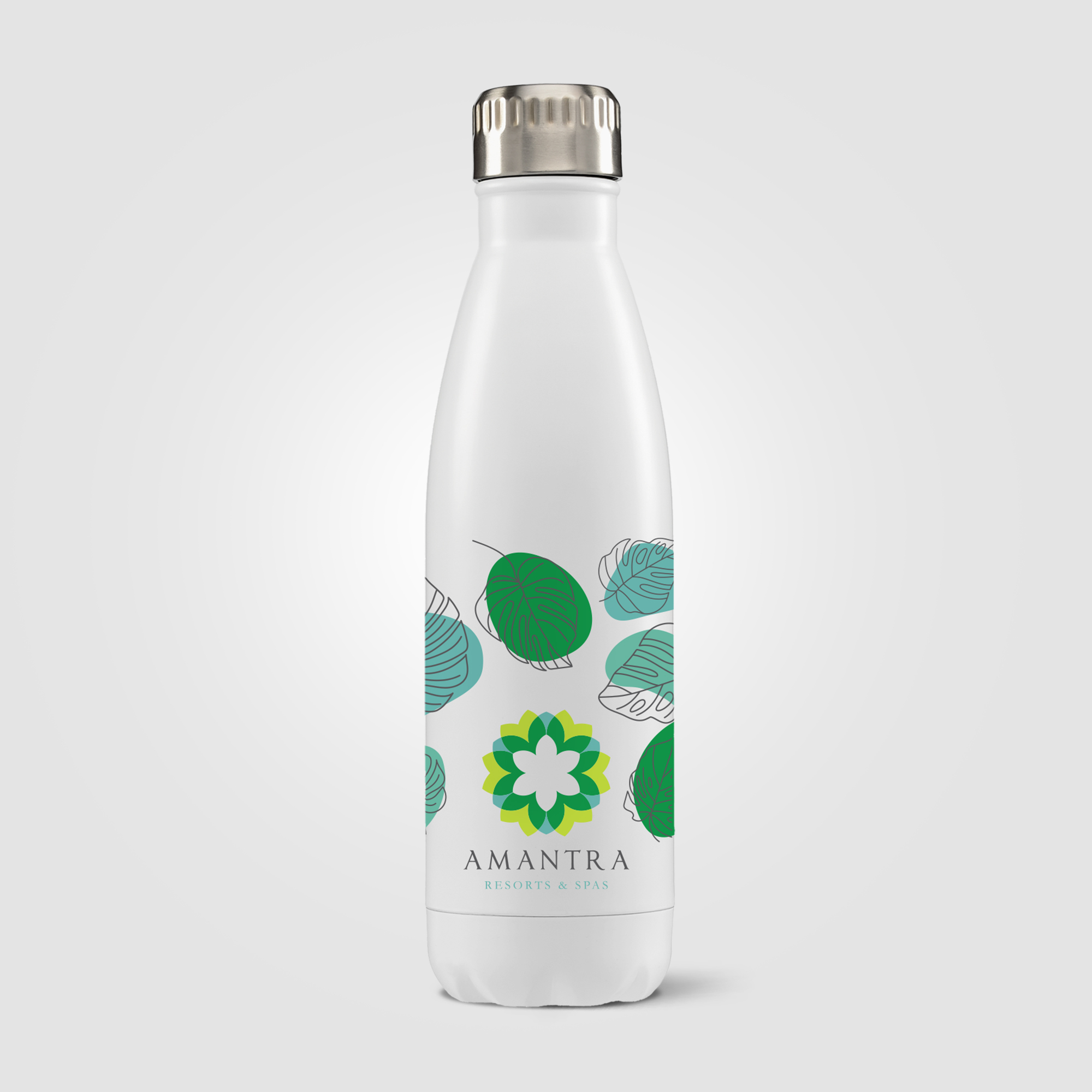 Ibiza - 16 oz. Double-Wall Stainless Bottle 57