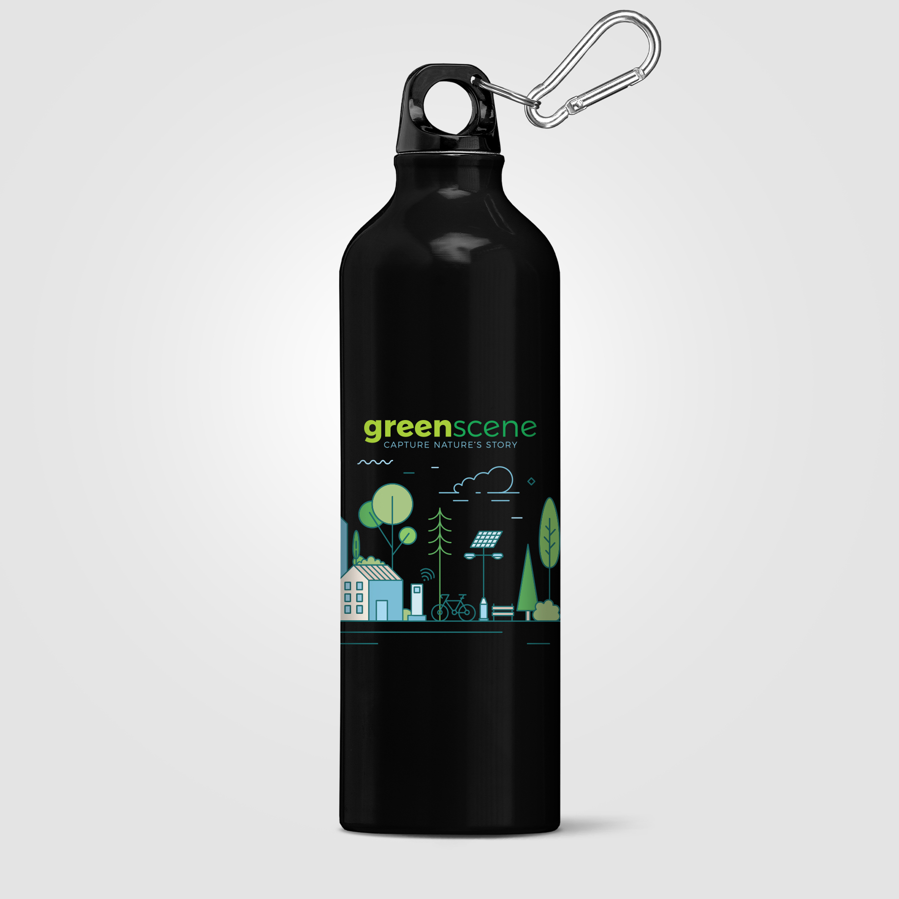 Portland Plus - 27 oz. Aluminum Water Bottle, custom water bottle with logo imprint 21