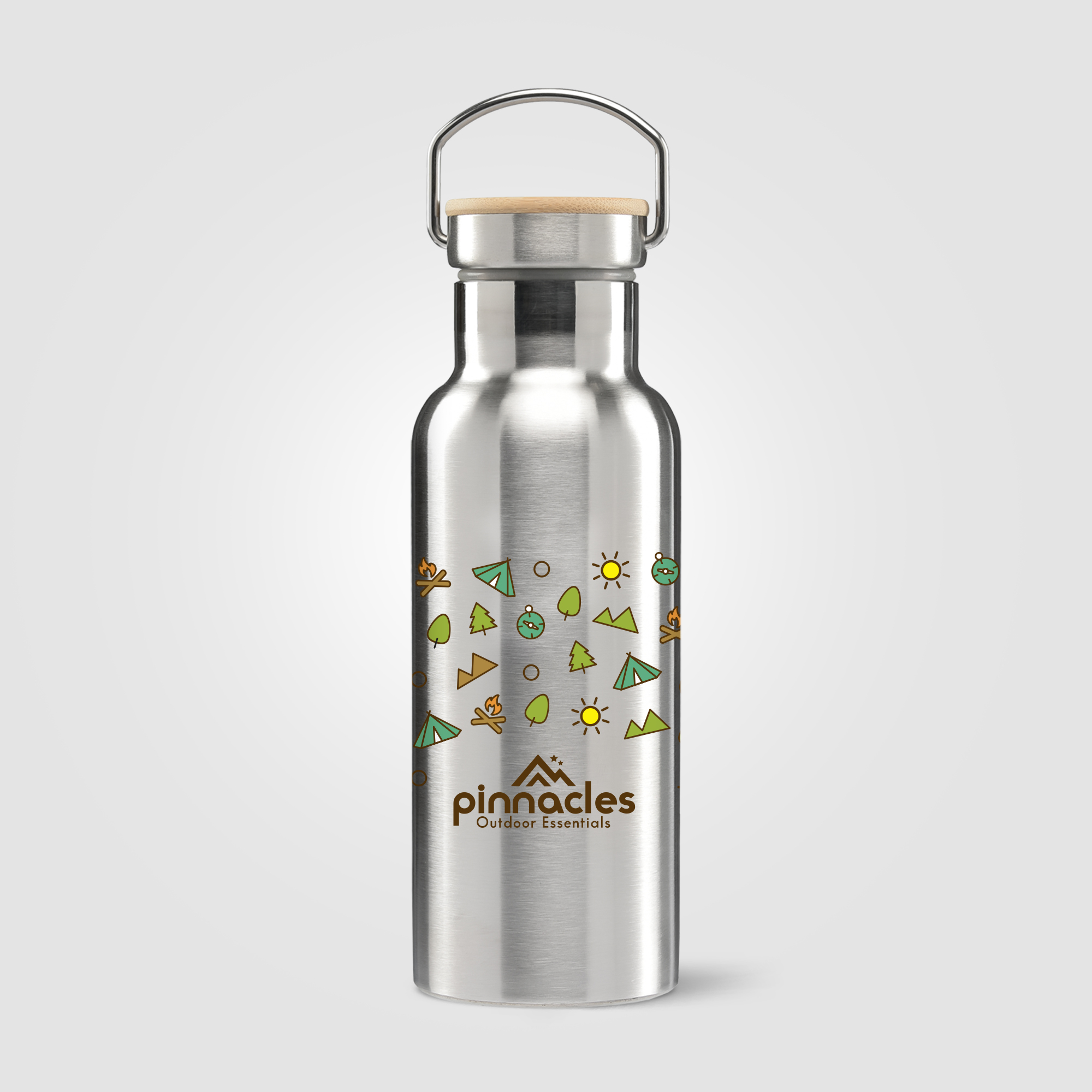 Oahu - 16 oz. Double-Wall Stainless Canteen Bottle 11